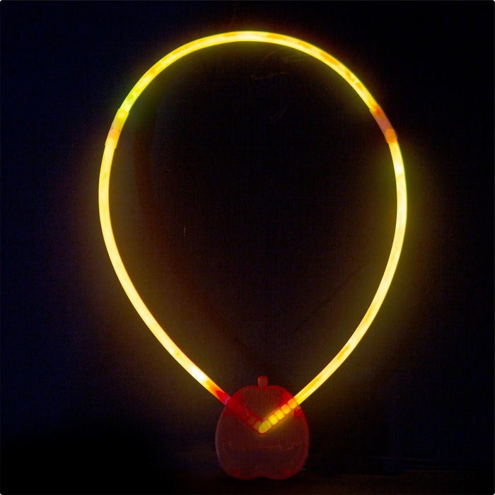 Halloween Glow Necklace | Accessories | Bat-Pumpkin-Skull | 3 Pack