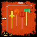 Halloween Glow Wands Axe-Sword-Trident-Pumpkin | 4 Pack