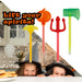 Halloween Glow Wands Axe-Sword-Trident-Pumpkin | 4 Pack