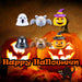 Halloween Pull Back Toys Ghost X 2-Bat X 2-Pumpkin X 2 | 12 Pack