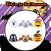 Halloween Pull Back Toys Ghost X 2-Bat X 2-Pumpkin X 2 | 12 Pack