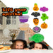 Halloween Slime with Toy | Accessories | Orange-Green-Purple | 12 Pack