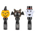 Halloween LED Spinners With Sound Pumpkin-Bat-Ghost | 3 Pack