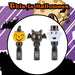 Halloween LED Spinners With Sound Pumpkin-Bat-Ghost | 3 Pack