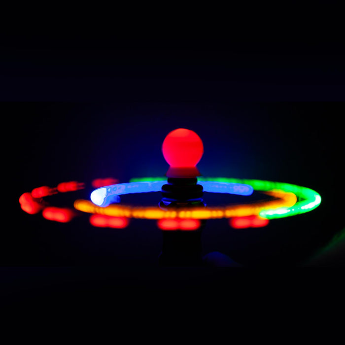 Halloween Spin Bulb LED Wands | Accessories | Pumpkin-Eyeball | 2 Pack
