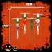 Halloween LED Windmill Pumpkin-Ghost-Skull-Witch | 4 Pack