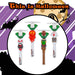 Halloween LED Windmill Pumpkin-Ghost-Skull-Witch | 4 Pack