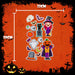 Halloween Large Stickers Assorted Witch-Pumpkin | 2 Pack