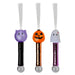 Halloween LED Fibre Optic Wand Pumpkin-Ghost-Cat | 3 Pack