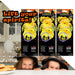 Halloween 8" Glow Sticks | Accessories | Orange-Purple-Green | 3 Pack