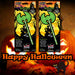 Halloween 2 Sided Glow Axe | Party Accessories | Green | 2 Pack