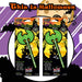 Halloween 2 Sided Glow Axe | Party Accessories | Green | 2 Pack