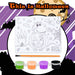 Halloween 25cm X 20cm Paint Your Own Camvas Board 3 Pack