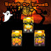 Halloween Glow Rings Pumpkin-Skull & Bones-Spider | 3 Pack