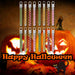 Halloween Glow Pendants 4 Pack Cat-Pumpkin-Bat-Witch | 3 Pack