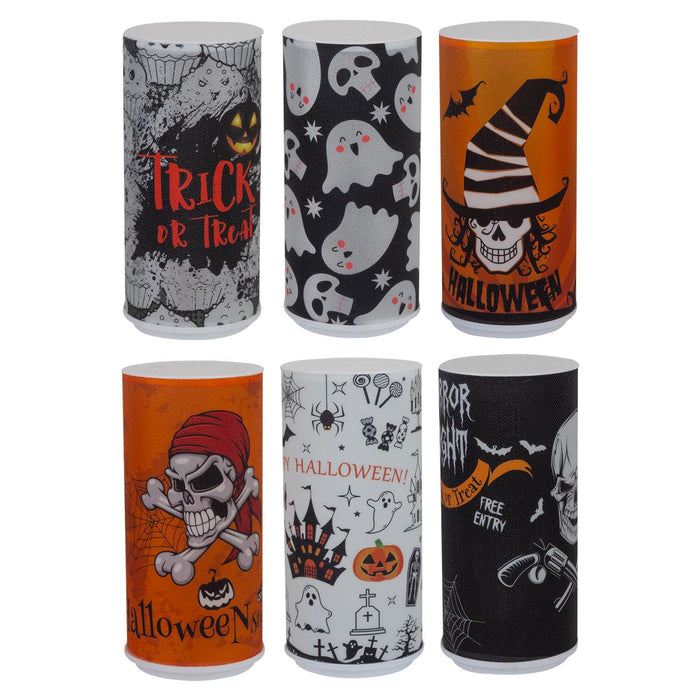Halloween 15cm LED Light In Display Box | Party Decoration | 6 Pack