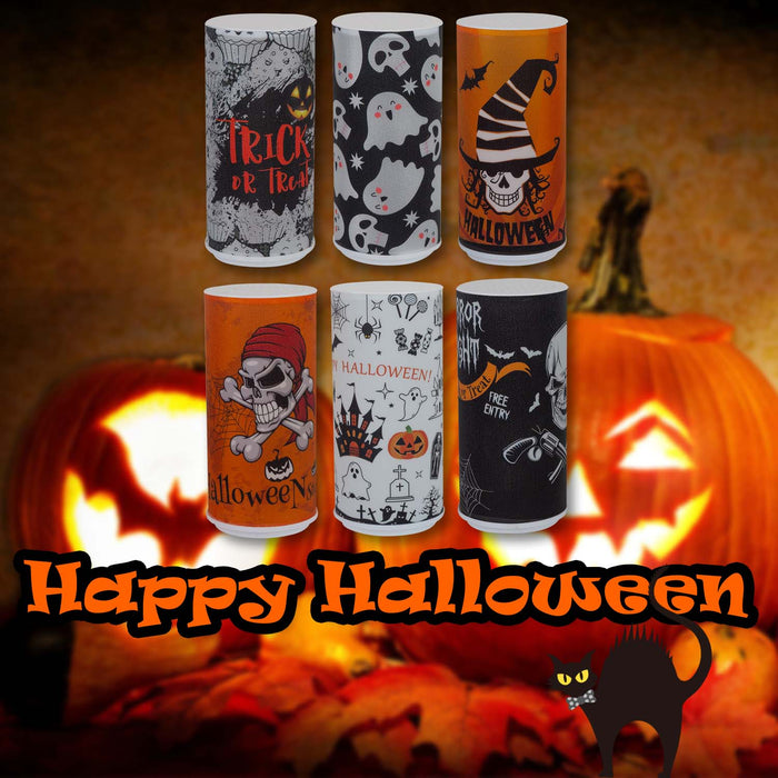 Halloween 15cm LED Light In Display Box | Party Decoration | 6 Pack