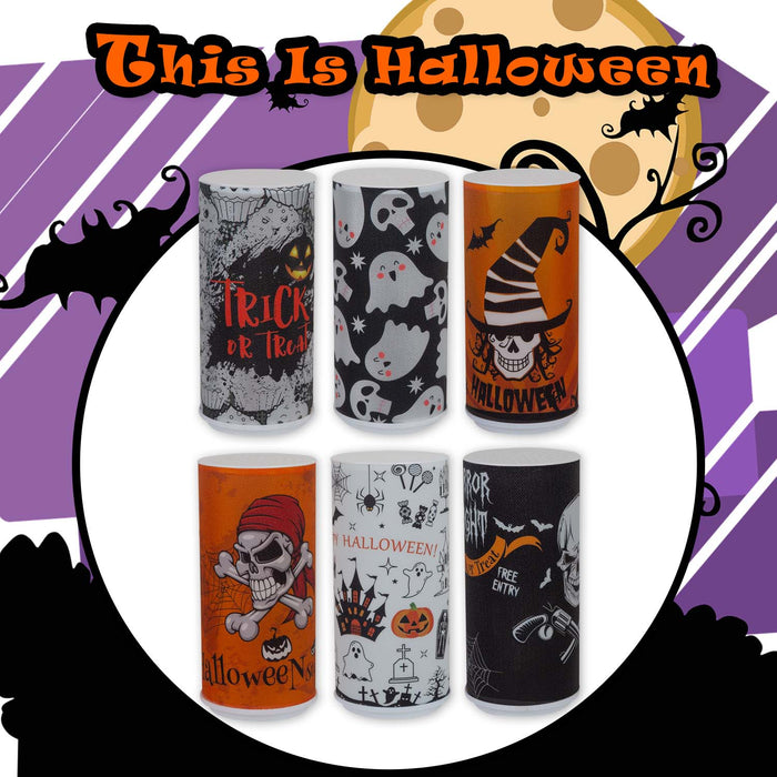 Halloween 15cm LED Light In Display Box | Party Decoration | 6 Pack