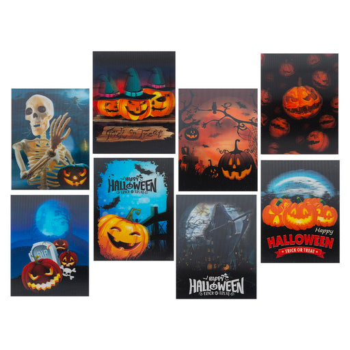 Halloween Notepad | 6.4cm X 8.25cm | Party Decoration | 8 Pack