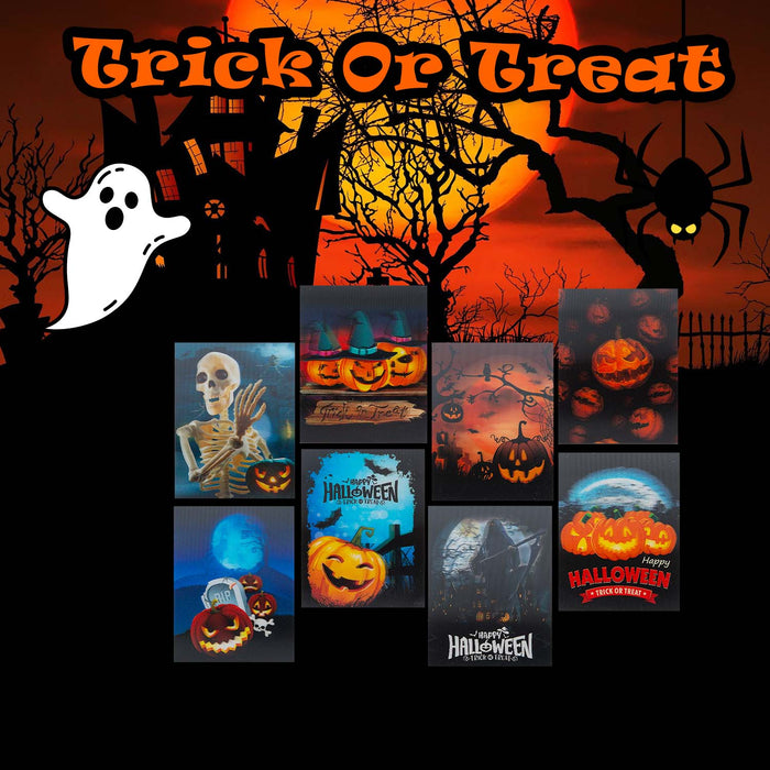 Halloween Notepad | 6.4cm X 8.25cm | Party Decoration | 8 Pack