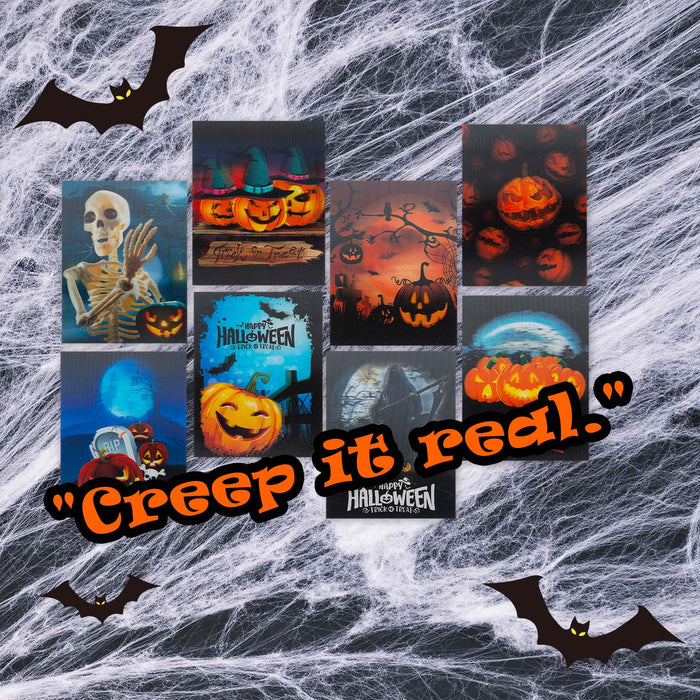 Halloween Notepad | 6.4cm X 8.25cm | Party Decoration | 8 Pack