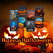 Halloween Notepad | 6.4cm X 8.25cm | Party Decoration | 8 Pack