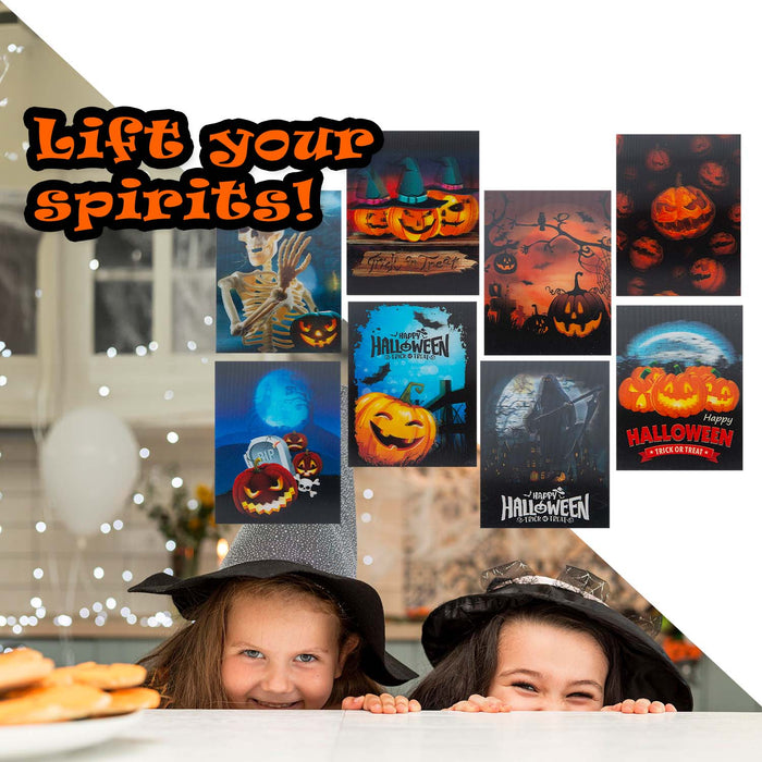 Halloween Notepad | 6.4cm X 8.25cm | Party Decoration | 8 Pack