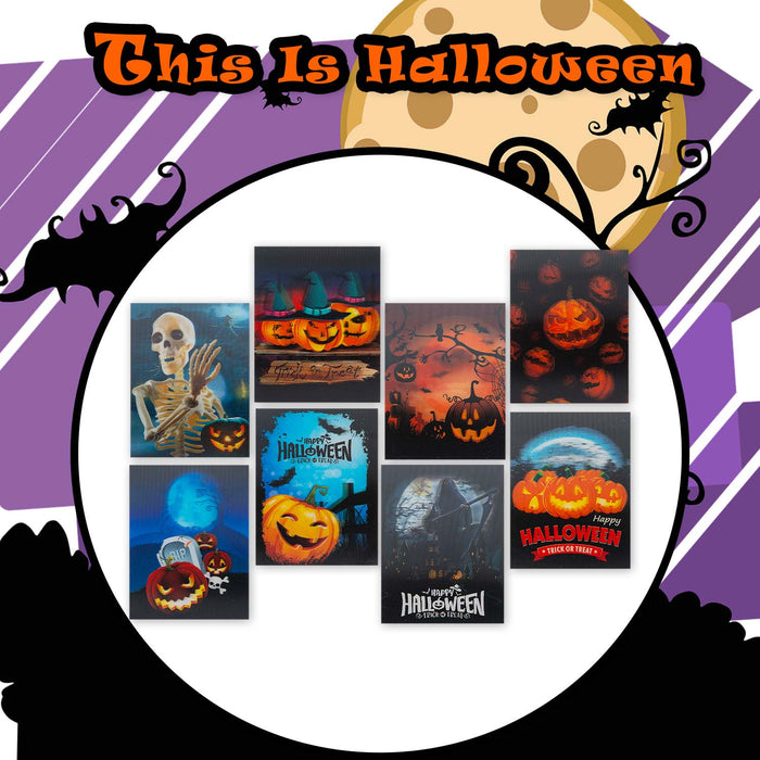 Halloween Notepad | 6.4cm X 8.25cm | Party Decoration | 8 Pack