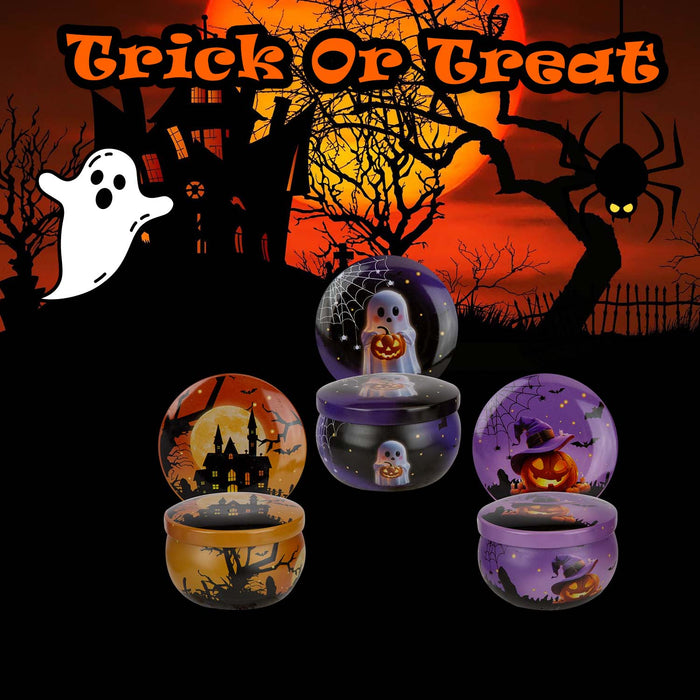 Halloween Candle Pot | Party Decoration | House-Ghost-Pumpkin