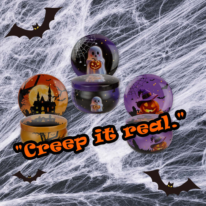 Halloween Candle Pot | Party Decoration | House-Ghost-Pumpkin