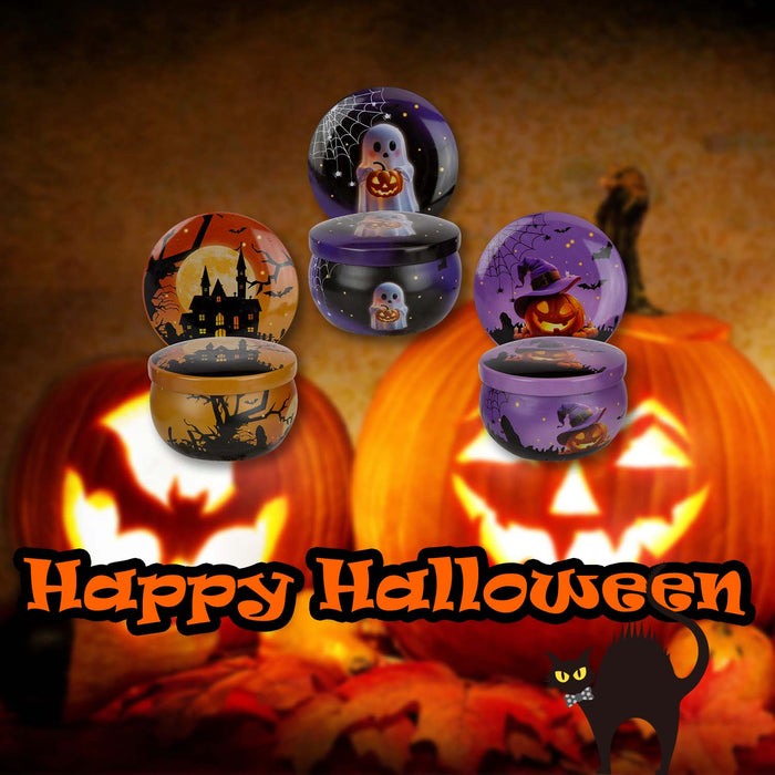 Halloween Candle Pot | Party Decoration | House-Ghost-Pumpkin