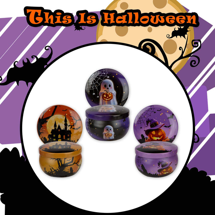 Halloween Candle Pot | Party Decoration | House-Ghost-Pumpkin