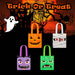 Halloween Trick Or Treat Bags Pumpkin-Mummy-Frankestein-Vampire