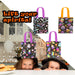 Halloween Trick Or Treat Bags Ghost-Pumpkin-Cat-Bat | 4 Pack