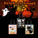 Halloween Holographic Trick Or Treat Bag Pumpkin-Skeleton-Cat