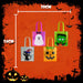 Halloween Trick Or Treat Bag Ghost-Frankenstein-Cat-Bat | 4 Pack