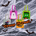 Halloween Trick Or Treat Bag Ghost-Frankenstein-Cat-Bat | 4 Pack