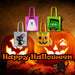 Halloween Trick Or Treat Bag Ghost-Frankenstein-Cat-Bat | 4 Pack