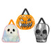 Halloween Trick Or Treat Bag Pumpkin-Skeleton-Ghost | 3 Pack