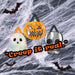 Halloween Trick Or Treat Bag Pumpkin-Skeleton-Ghost | 3 Pack