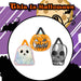 Halloween Trick Or Treat Bag Pumpkin-Skeleton-Ghost | 3 Pack