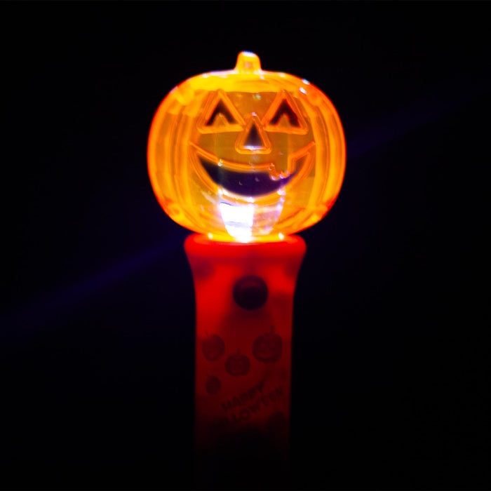 Halloween Light Up Wand | Party Accessories | Eyeball-Skull-Pumpkin