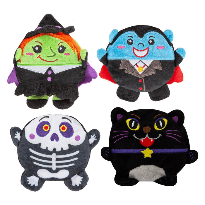 Halloween Plush Sand filled Toy Dracula-Witch-Skeleton-Cat