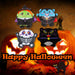 Halloween Plush Sand filled Toy Dracula-Witch-Skeleton-Cat