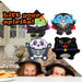 Halloween Plush Sand filled Toy Dracula-Witch-Skeleton-Cat