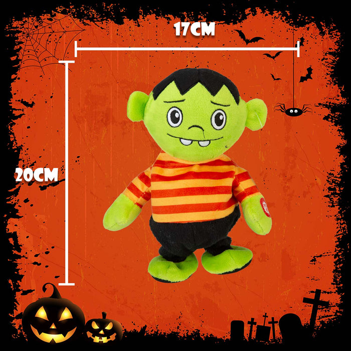 Halloween Walking Singing Plush | Animated Party Decoration | Frank
