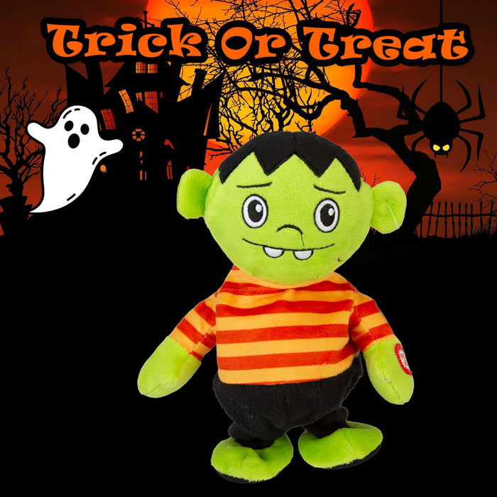 Halloween Walking Singing Plush | Animated Party Decoration | Frank