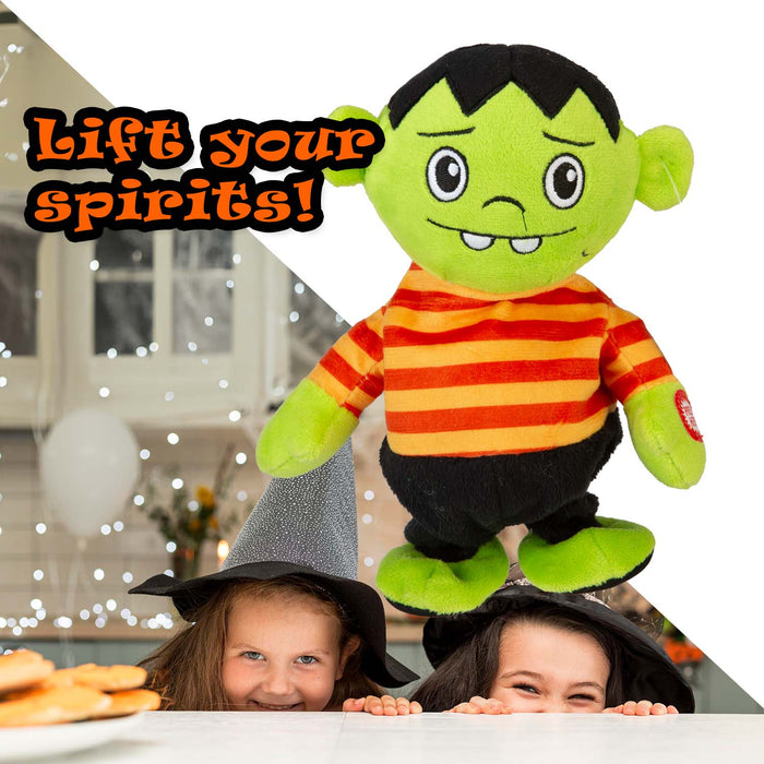 Halloween Walking Singing Plush | Animated Party Decoration | Frank