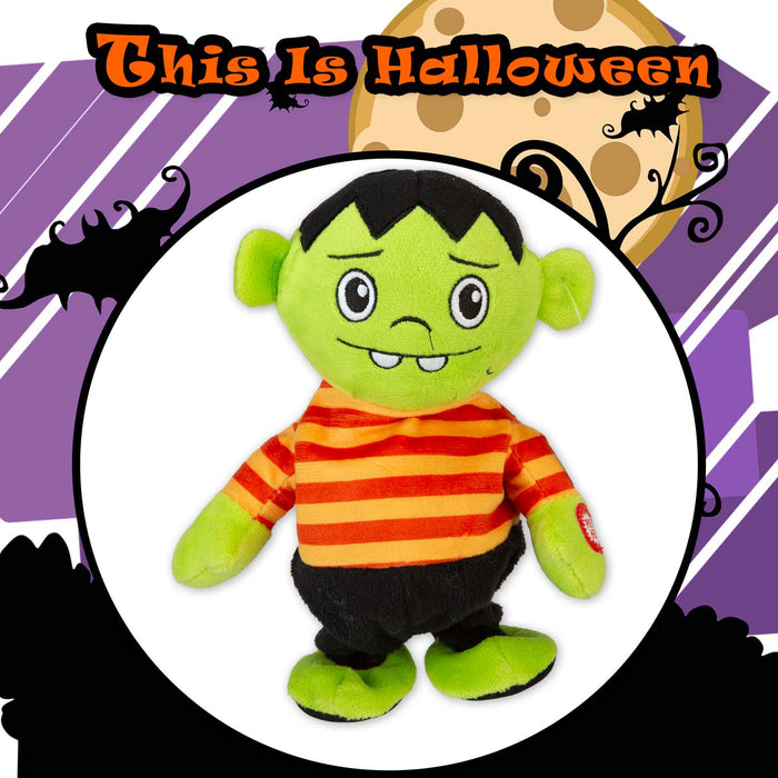 Halloween Walking Singing Plush | Animated Party Decoration | Frank