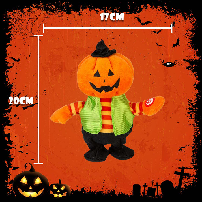 Halloween Walking Singing Plush | Animated Party Decoration | Pumpkin